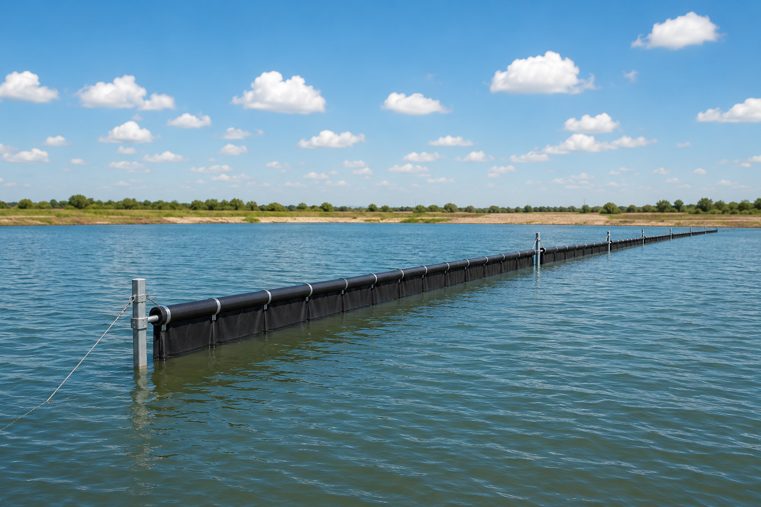 How Wastewater Lagoon Baffle Curtains Improve Treatment Efficiency and Reduce Operating Costs