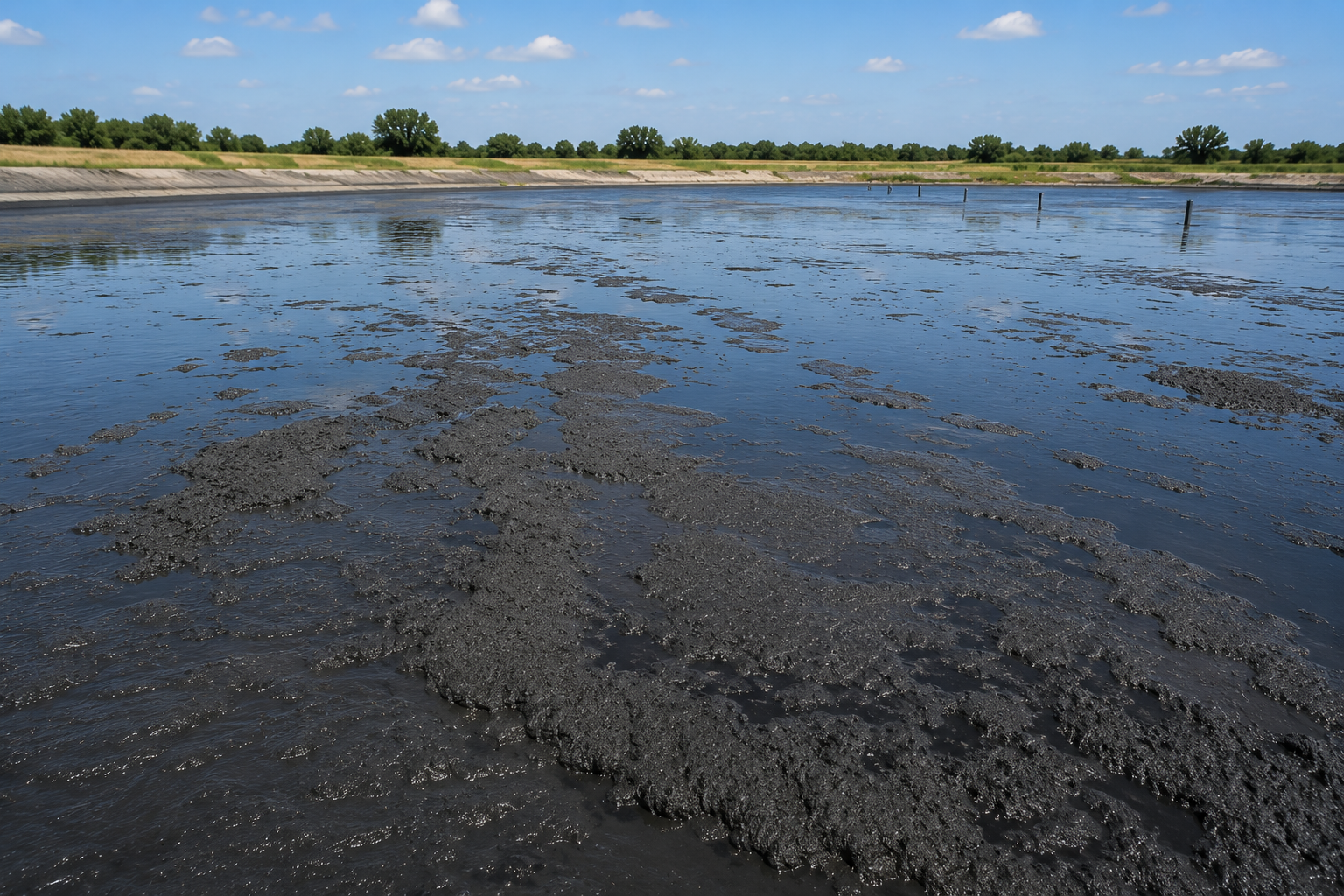 Industrial Dredging Services: When Is It Time to Remove Sludge From Your Lagoon?